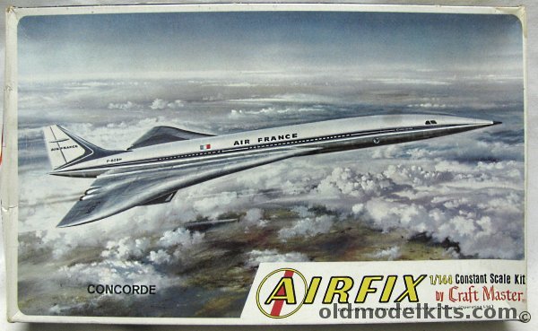 Airfix 1/144 Concorde Supersonic Airliner - Air France - Craftmaster Issue, 1508-150 plastic model kit